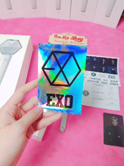 [Ảnh Thật + Có Video] LIGHTSTICK ĐÈN CỔ VŨ EXO VER 3