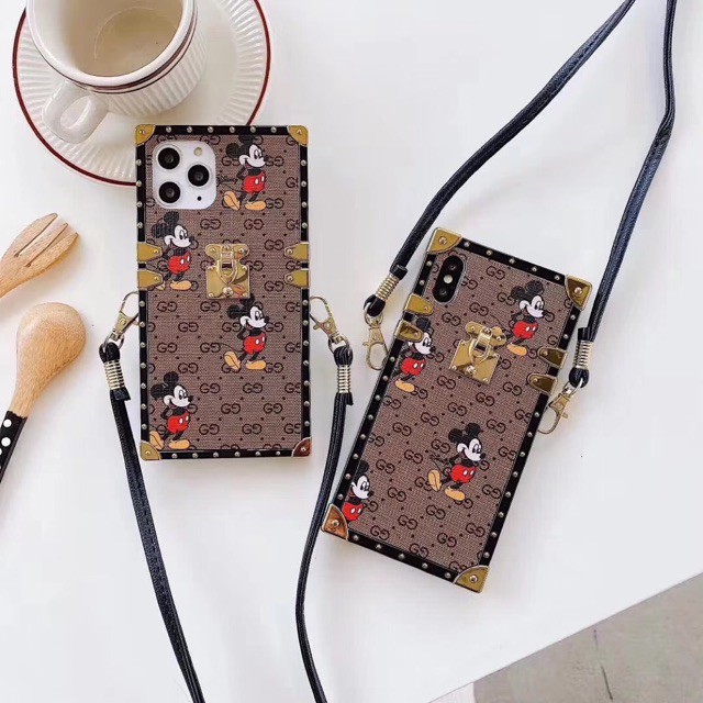 ♥️ Ốp vuông tán đinh Ip6/6p/7p/X/Xsmax ♥️