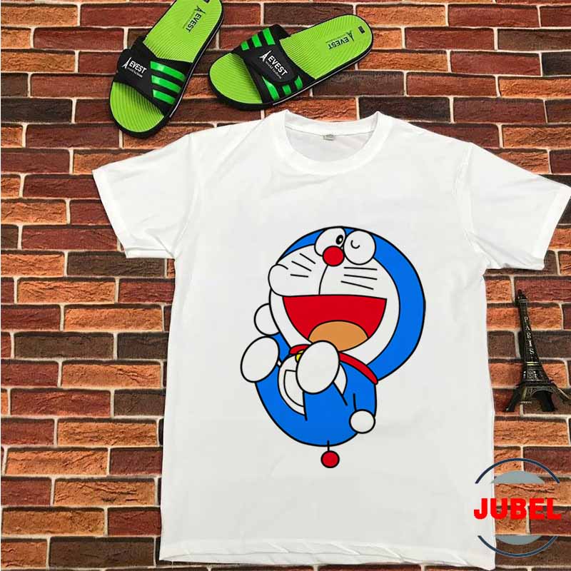 [HCM]Áo thun Unisex Doraemon bay nhảy dễ thương
