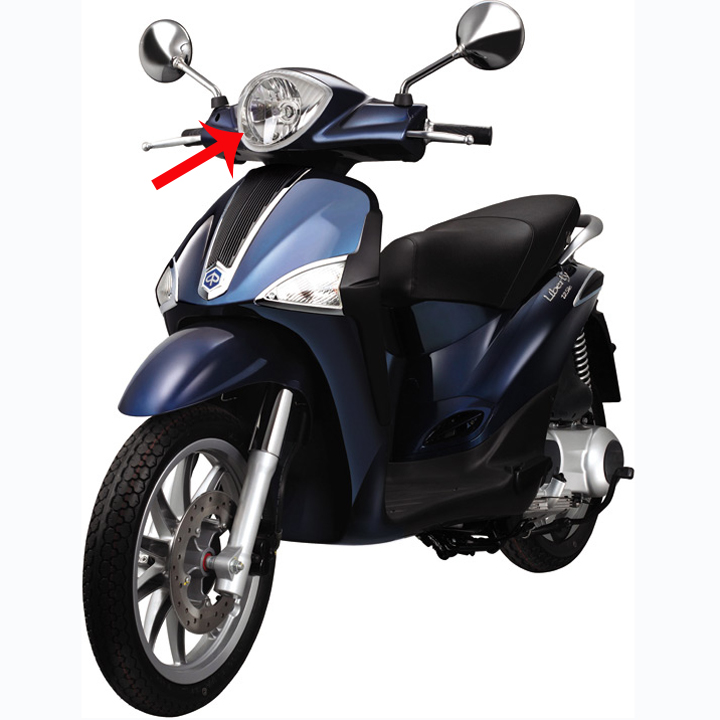 BỘ đèn pha xe máy Liberty kèm bóng
