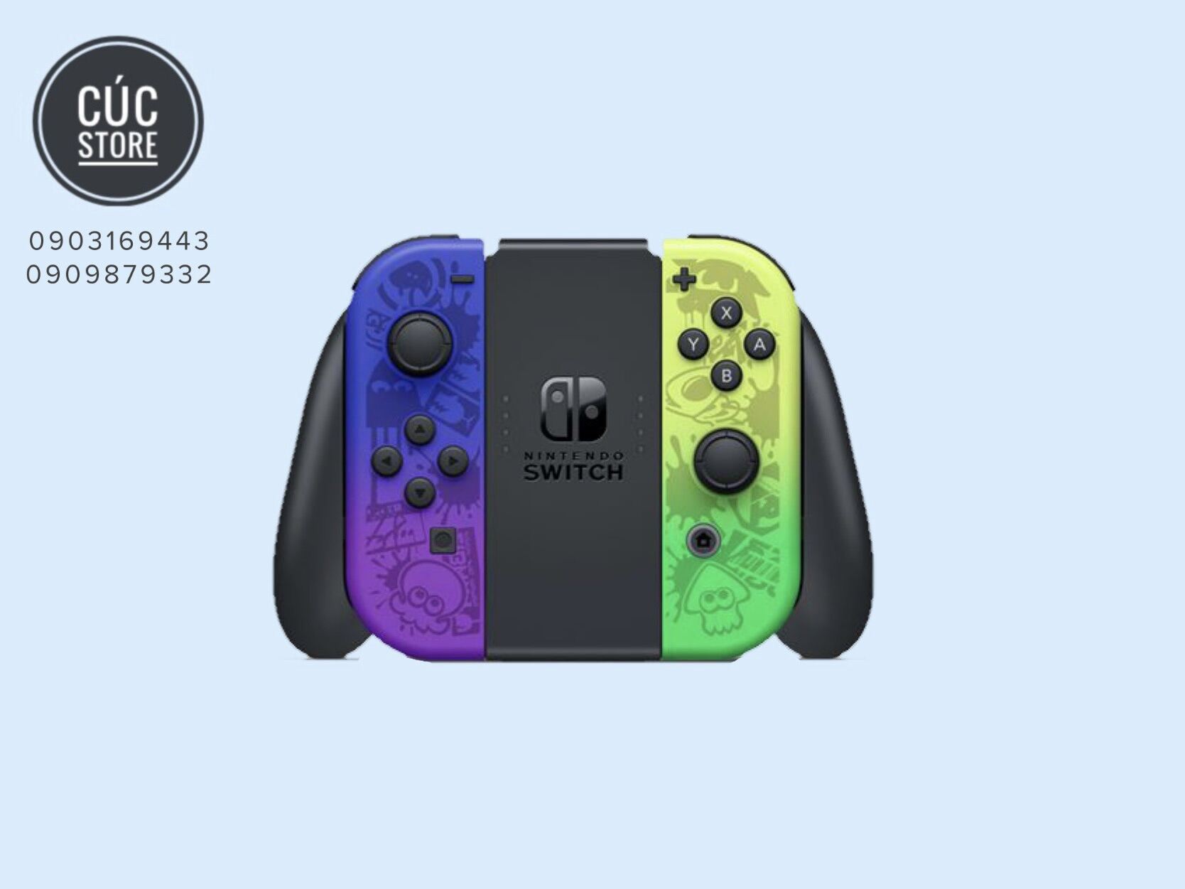 Máy Chơi Game Nintendo Switch OLED model - Splatoon 3 Edition