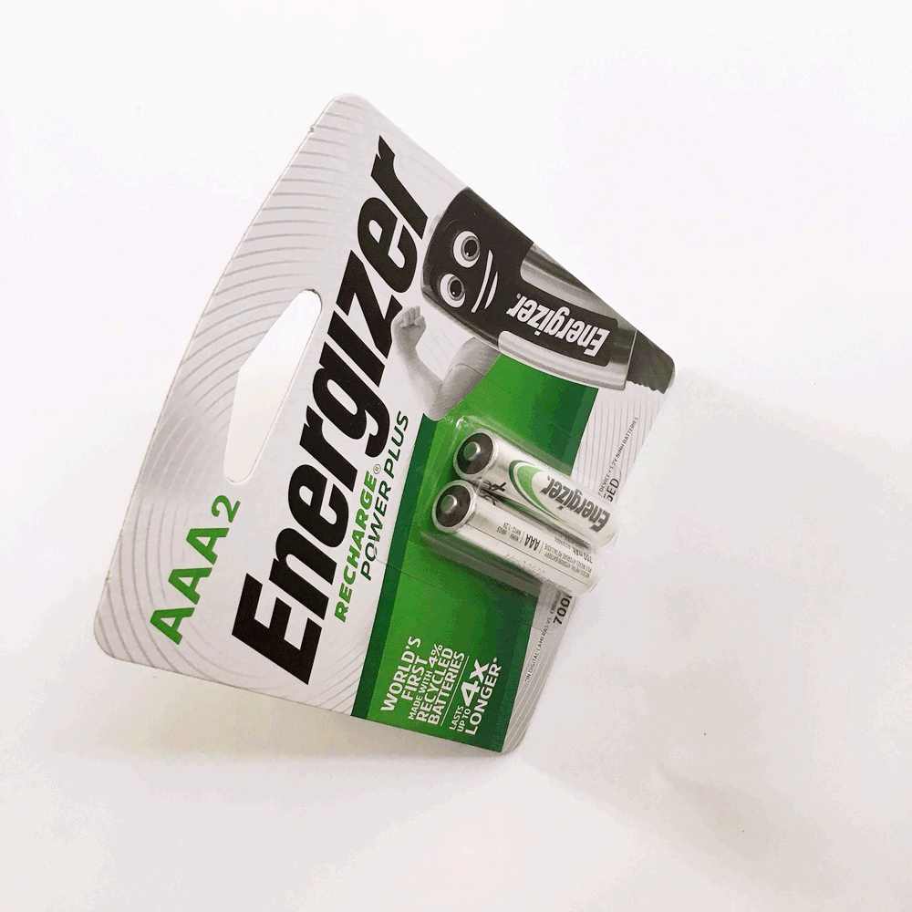 2 vỉ Pin sạc AAA  Energizer 700mah (pin sạc đũa ) - Vỉ 2 viên