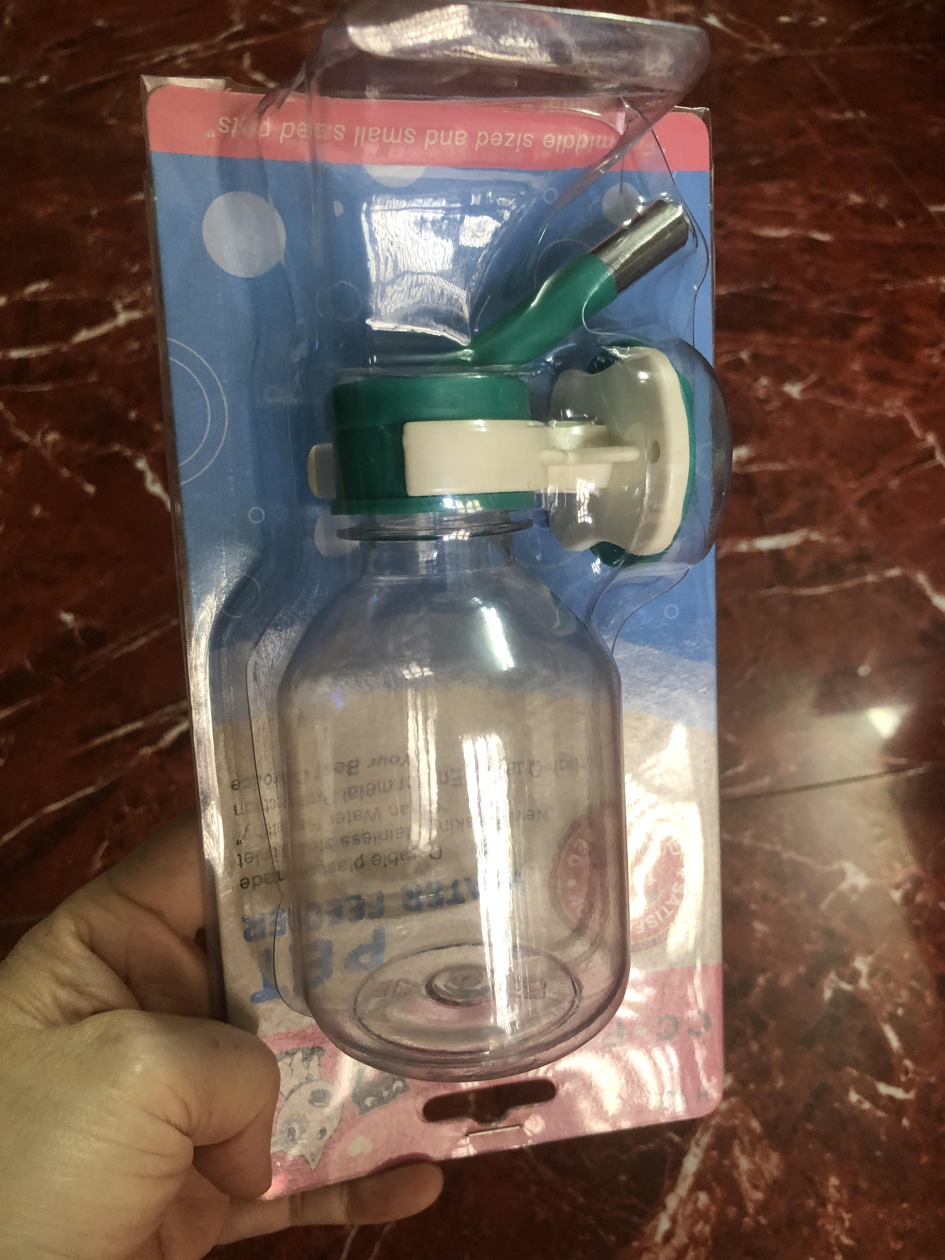 BÌNH NƯỚC GẮN CHUỒNG CHÓ MÈO THỎ 250ML