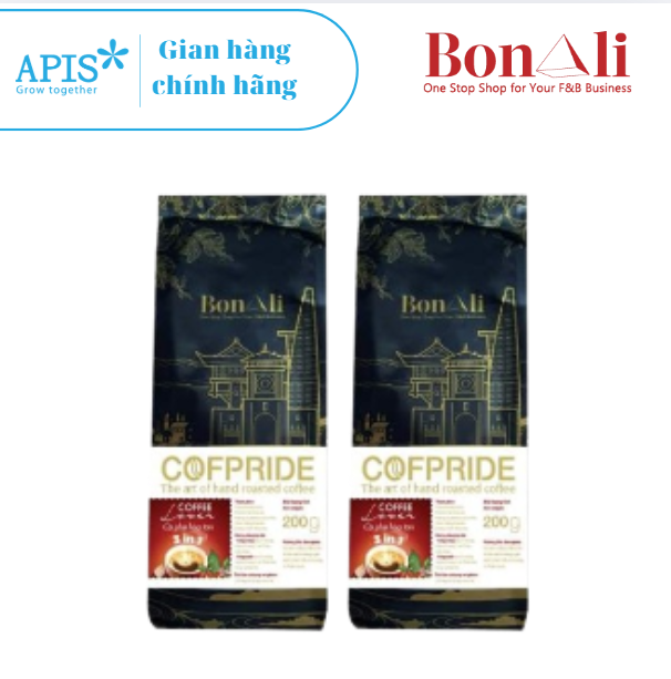 Combo 2 Gói Cà Phê Hòa Tan 3IN1 200g