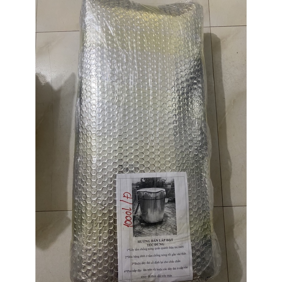 #Vỏ_Bọc_Chống_Nóng_Téc_Nước 1000 Lít (Dáng Đứng-Nằm)