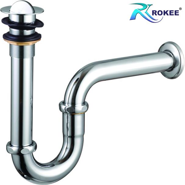 Xi phông chậu lavabo đầu lật Rokee - R332 (Trắng bạc)