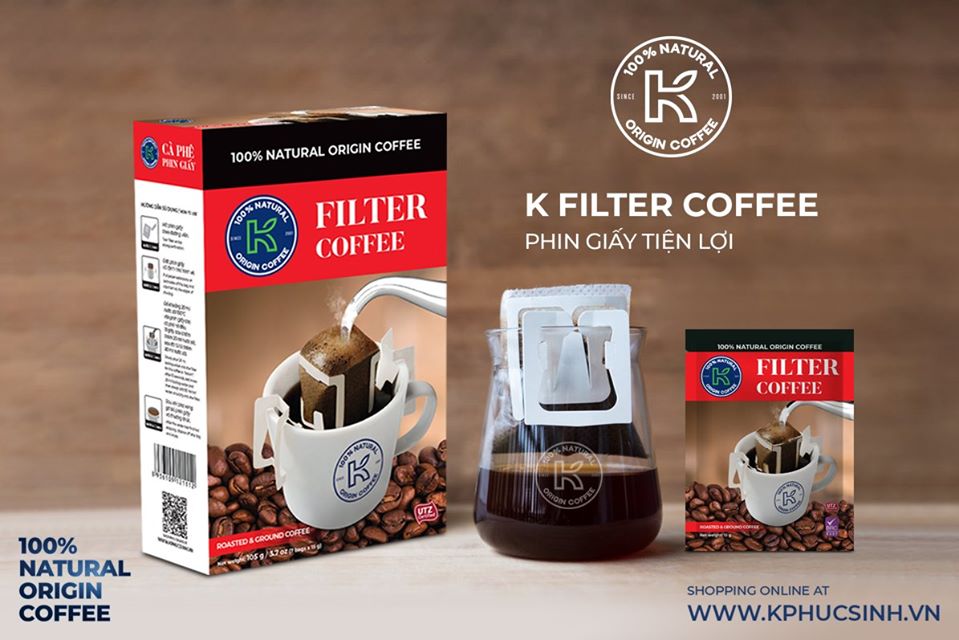 K COFFEE FILTER 105G