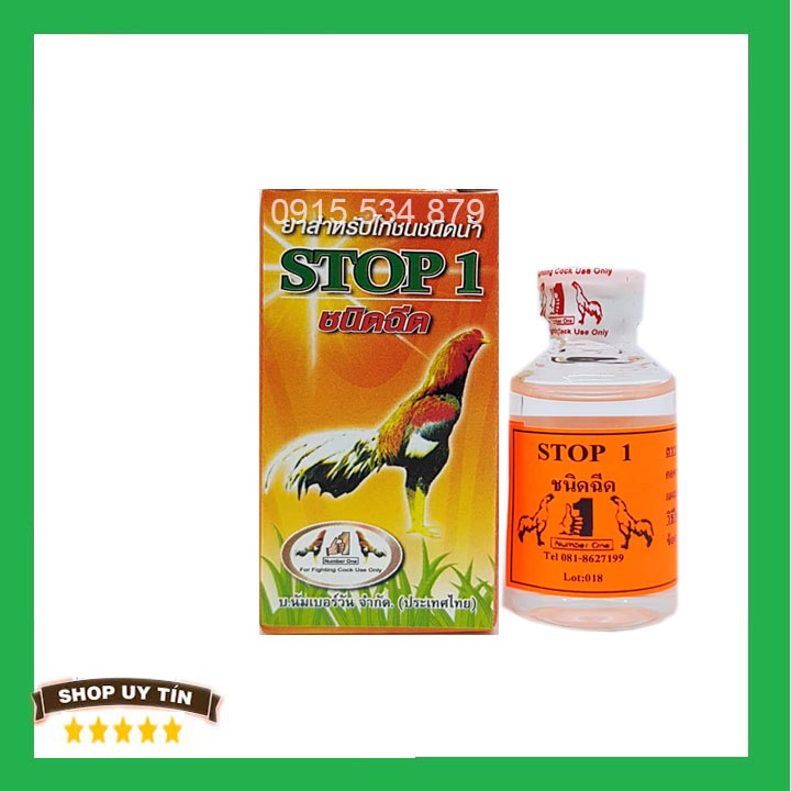 stop 1 (stop1) tri tan cho gà sau đá chai 10ml [ShopGaVip]