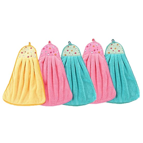 Combo 2 khăn lau tay cotton siêu thấm