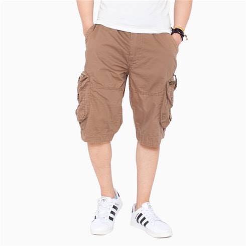 QUẦN SHORT NAM QUẦN SHORT KAKI TÚI HỘP RẰN RI MC STORE PHONG CÁCH CHUÂN MEN-999