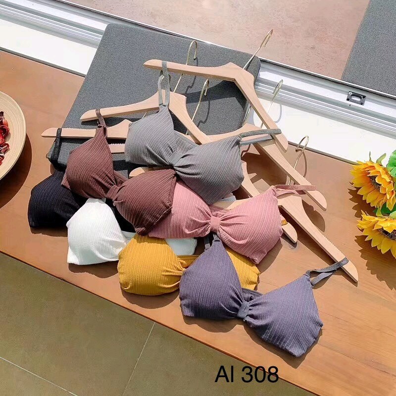 [Hoàn tiền 25%] Áo Bra Tăm Thắt Nơ 9932