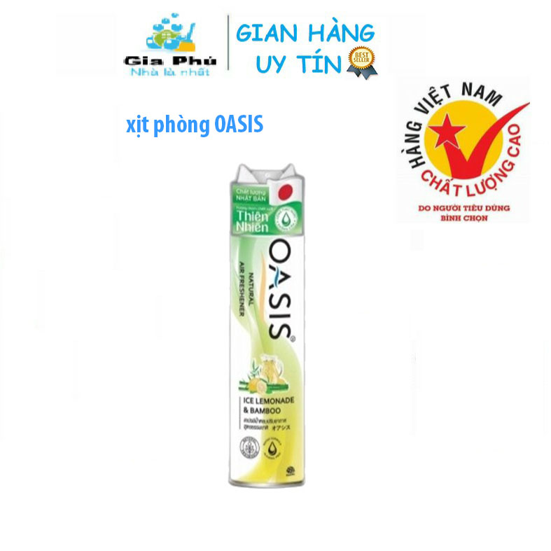 Xịt Phòng OASIS Thái Lan 320ml (mua tại ptptshop)