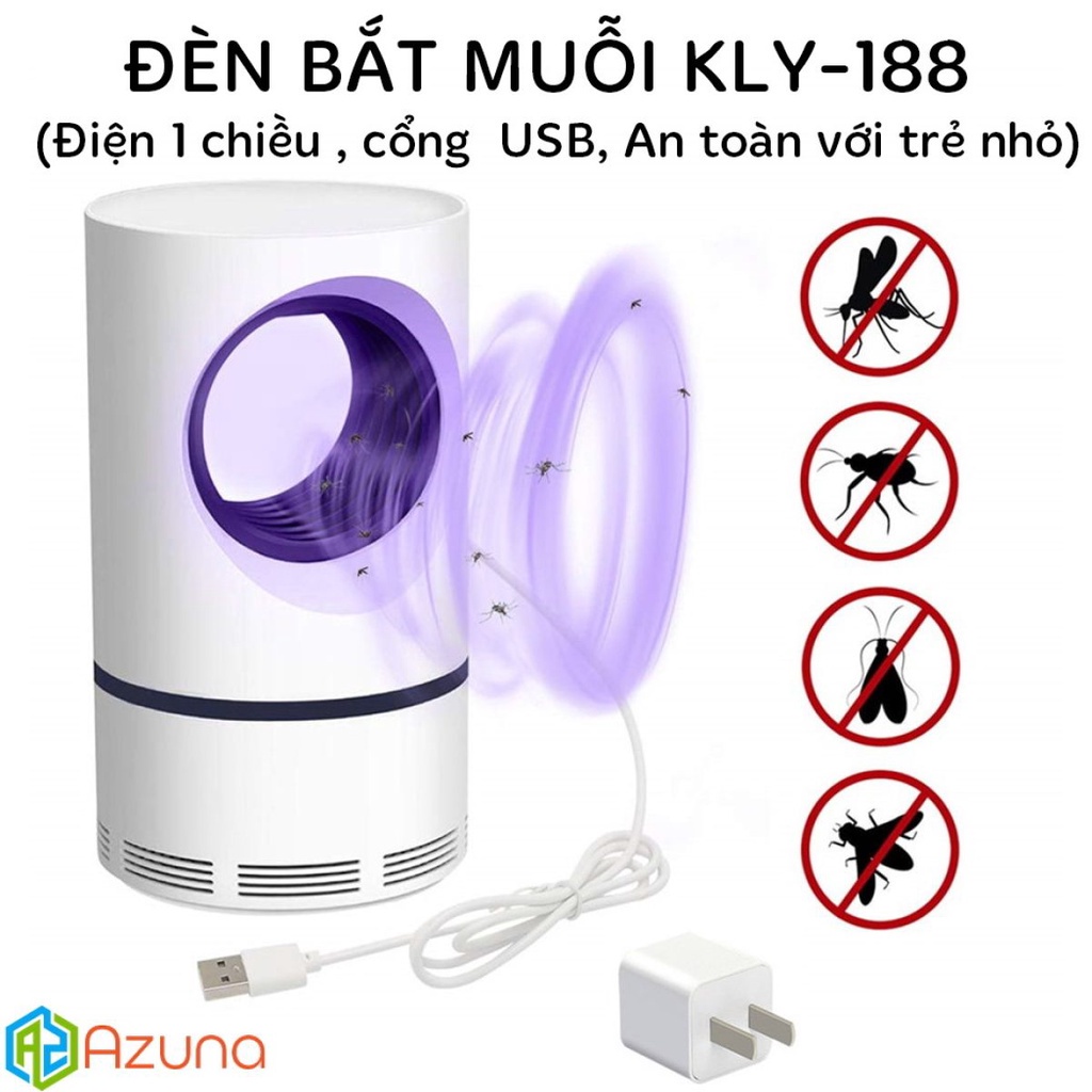 Máy Bát Muỗi Thông Minh - Đèn Bắt Trùng Có Cổng USB