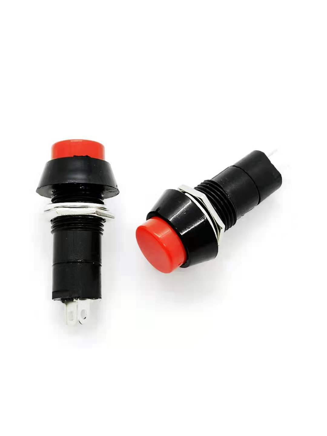 [Set 5 Công Tắc] Nút nhấn nhả thân tròn PBS-305B | 250V-3A