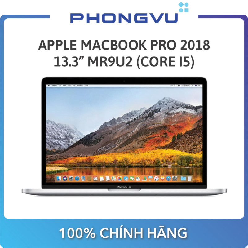 Bảng giá [Trả góp 0%]Apple MacBook Pro 2018 13.3 MR9U2 (Bạc) - Bảo hành 12 tháng Phong Vũ