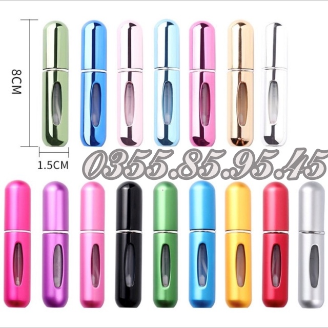 Lọ chiết, ống chiết nước hoa tự động dạng xịt 5ml- chai chiết nước hoa, ống chiết nước hoa tự động, trực tiếp