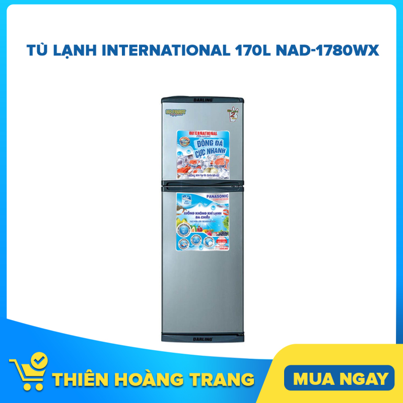 TỦ LẠNH INTERNATIONAL 170L NAD-1780WX