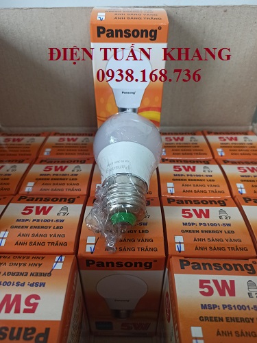 BÓNG BÚP PANSONG-5W (BULB TRỤ)
