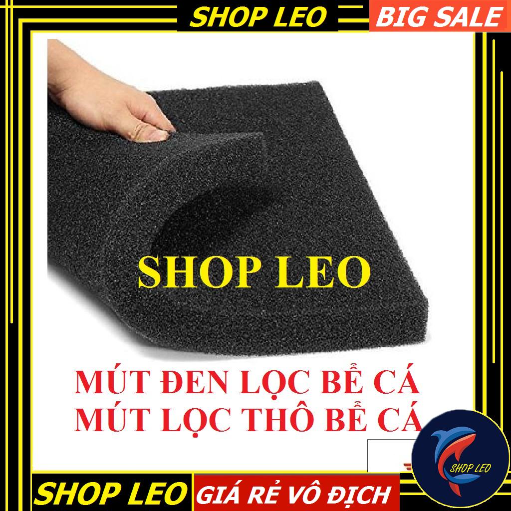 Mút đen lọc bể cá - Mút lọc thô bể cá - mút lọc hồ cá các cỡ - phụ kiện máy lọc - phụ kiện cá cảnh - shopleo