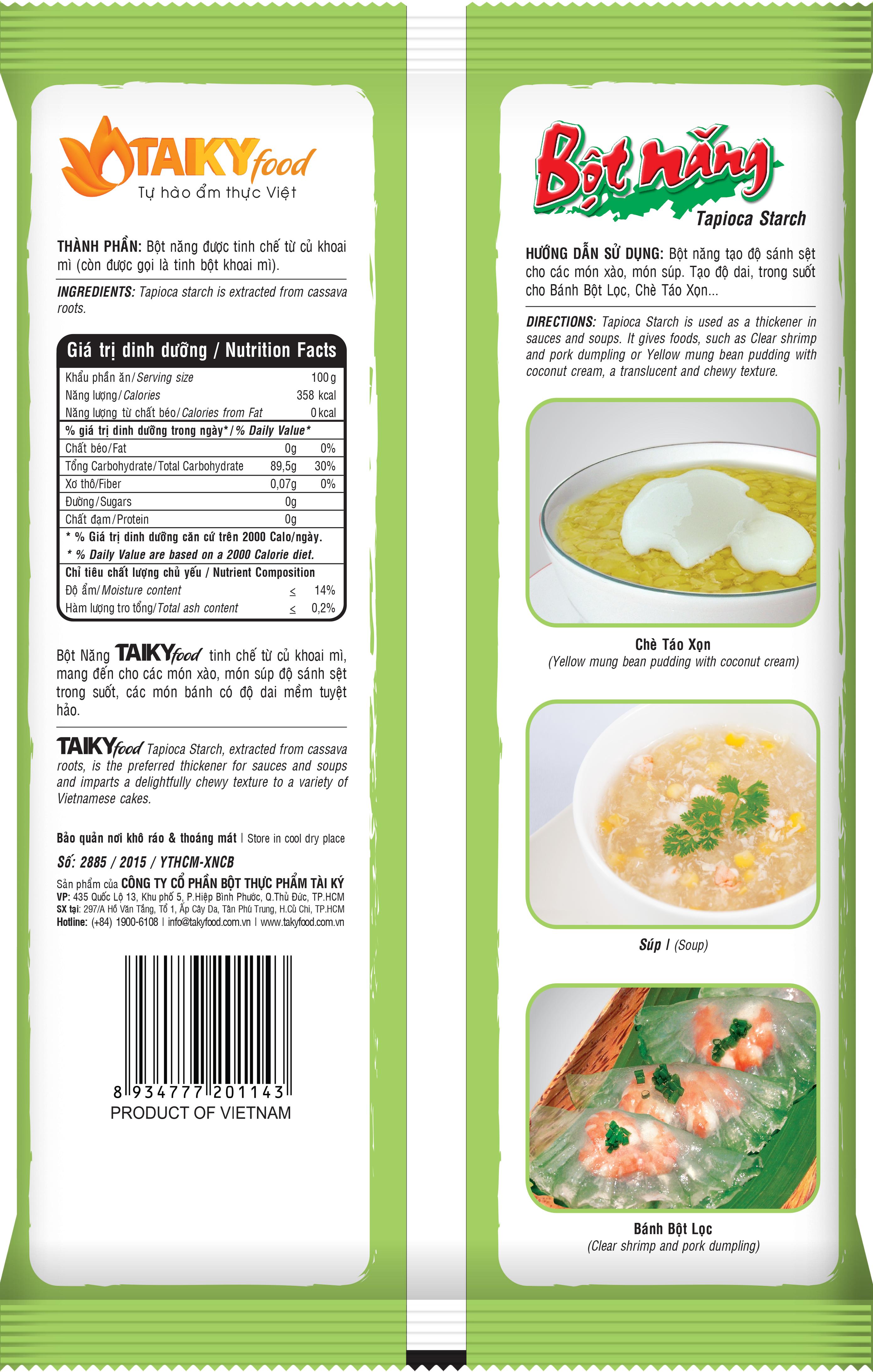 Bột Năng Taky (400g/gói)