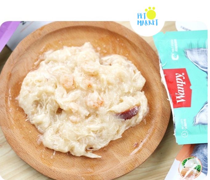 PATE WANPY 80G TƯƠI DINH DƯỠNG CAO CẤP CHO MÈO