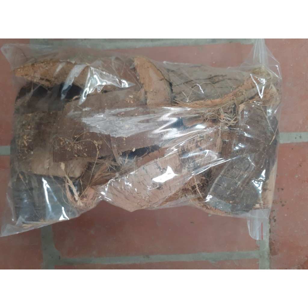 Miếng dừa trồng lan đã qua xử lý gói 450gram
