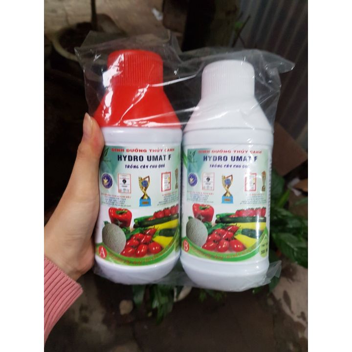 Dung dịch thuỷ canh cho cây ăn quả(1 cặp 2 lọ)