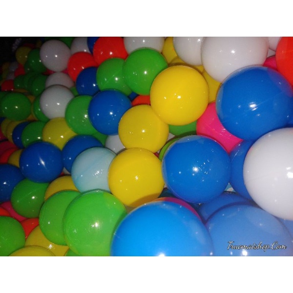 Combo 10 quả bóng nhựa nhiều màu 5cm cho bé hàng Việt Nam