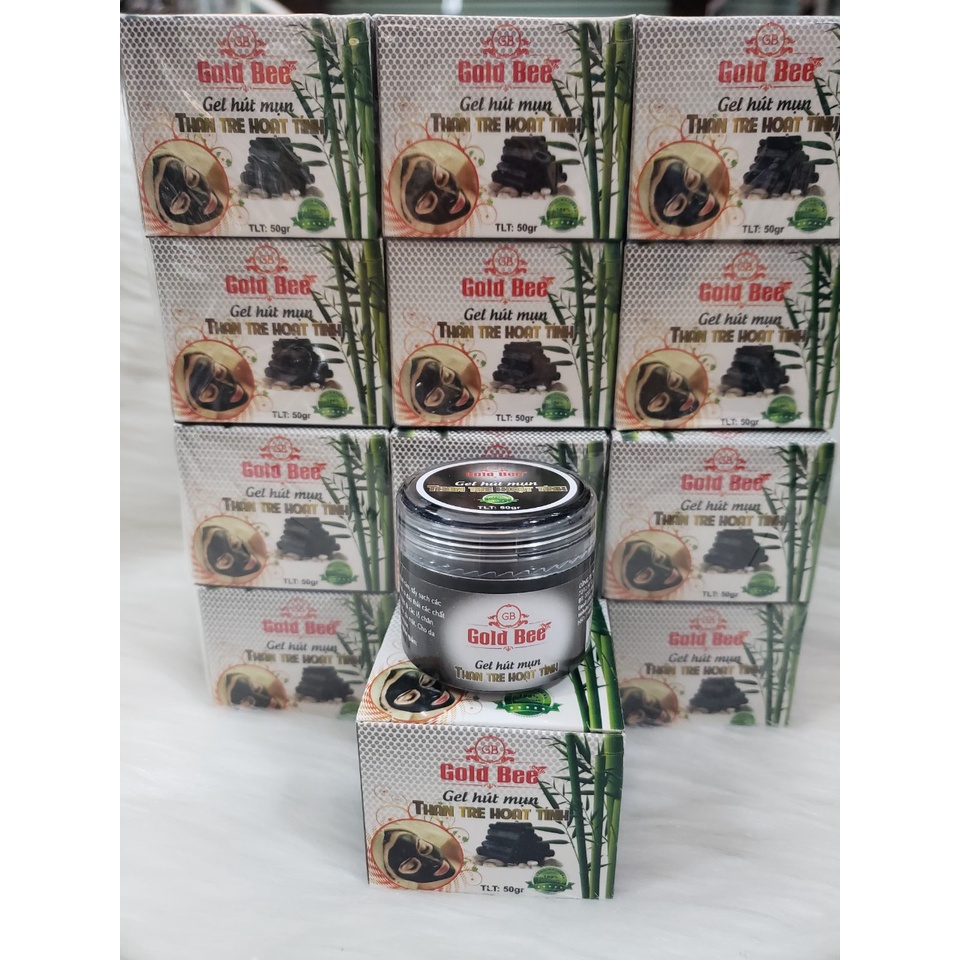 [HCM]HŨ GEL LỘT MỤN THAN TRE GOLD BEE