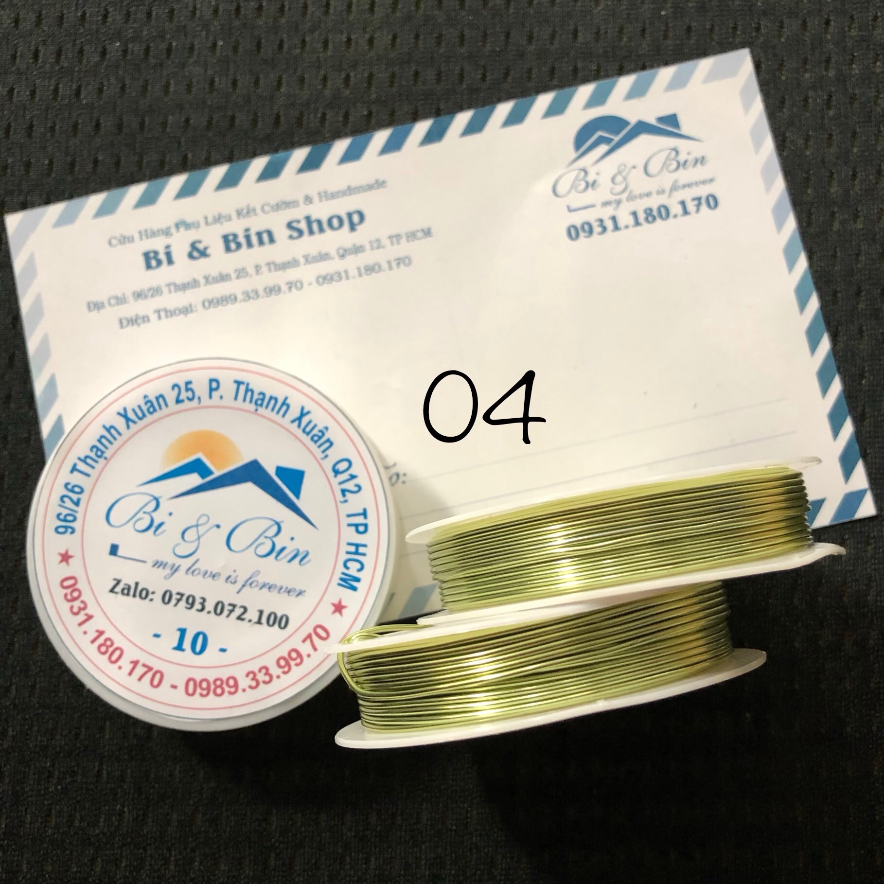 [HCM]Cuộn Dây Nhôm Màu 1mm Làm Trang Sức Phụ Kiện Handmade