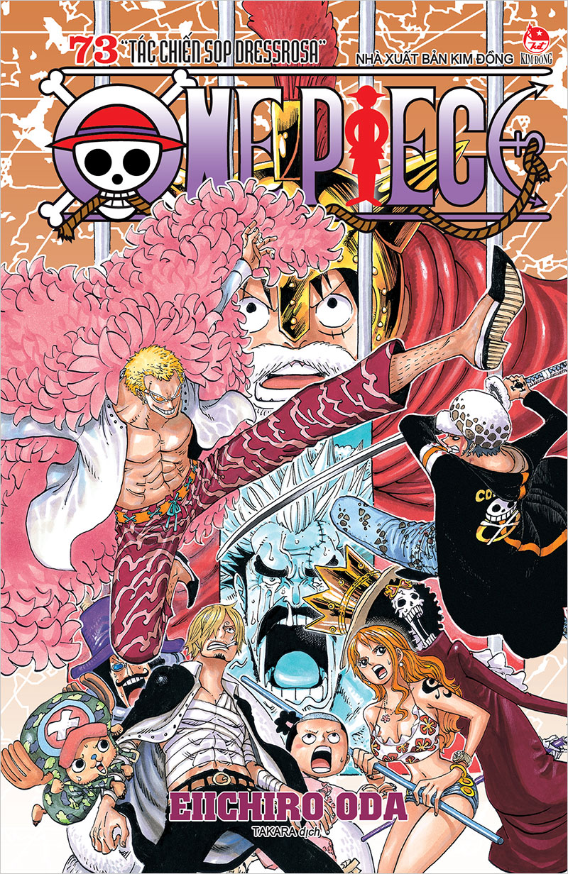Kim Đồng - One Piece - Tập 73 (bìa rời)