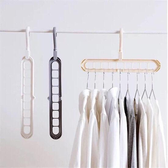[HCM]Móc treo áo quần đa năng 9 lỗ