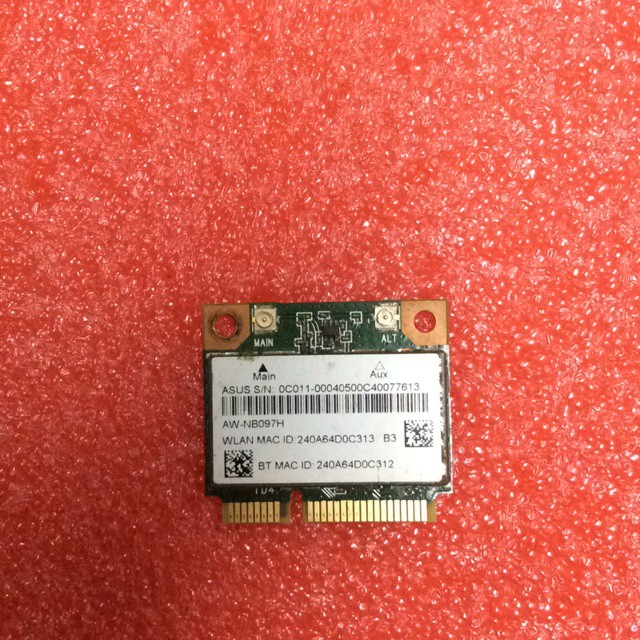 Card wifi laptop asus x550, x550c, x550ca, x550l, x552,...... hàng bóc máy