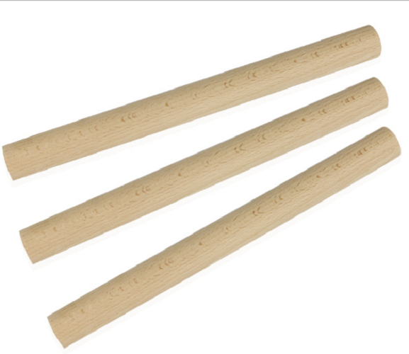 Cán lăn bột gỗ 28 - 30 cm