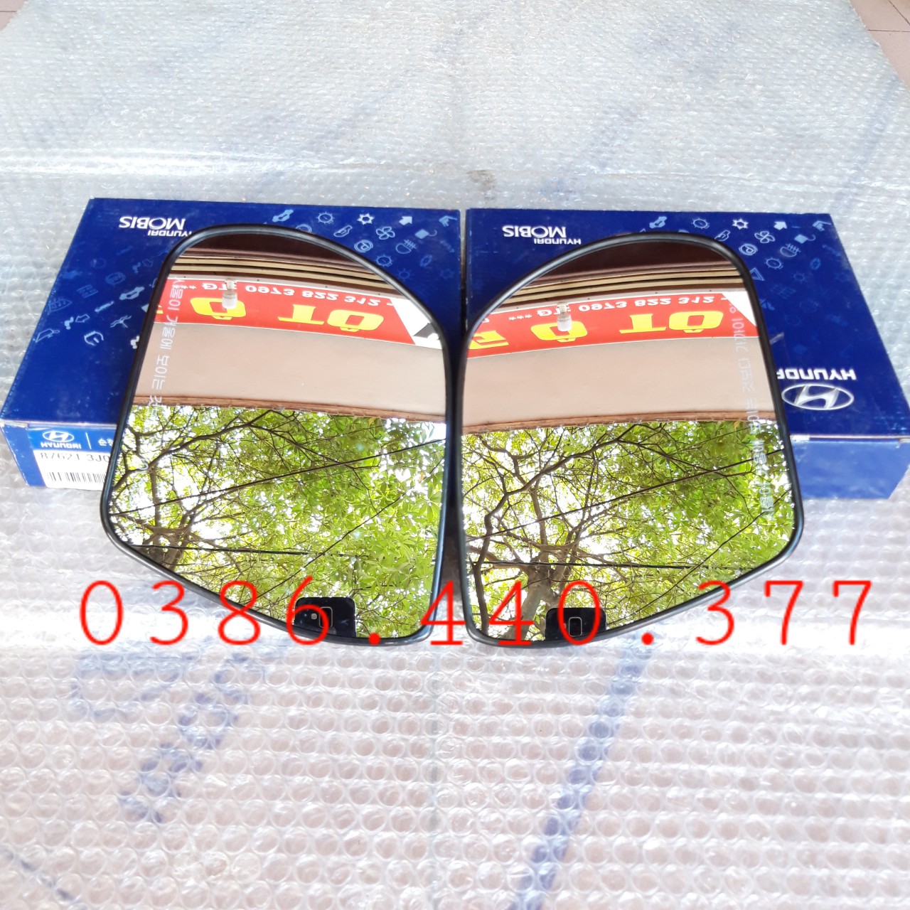 Mặt gương Santafe 06-09 (Vế Trái, Vế Phải, Giá 1 Chiếc) Xịn