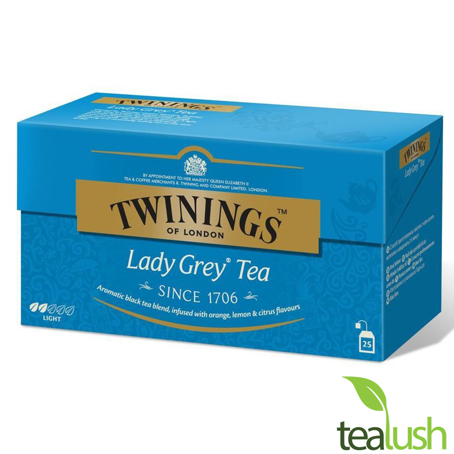 Trà Twinings Lady Grey Trà đen hương bergamot 25 gói