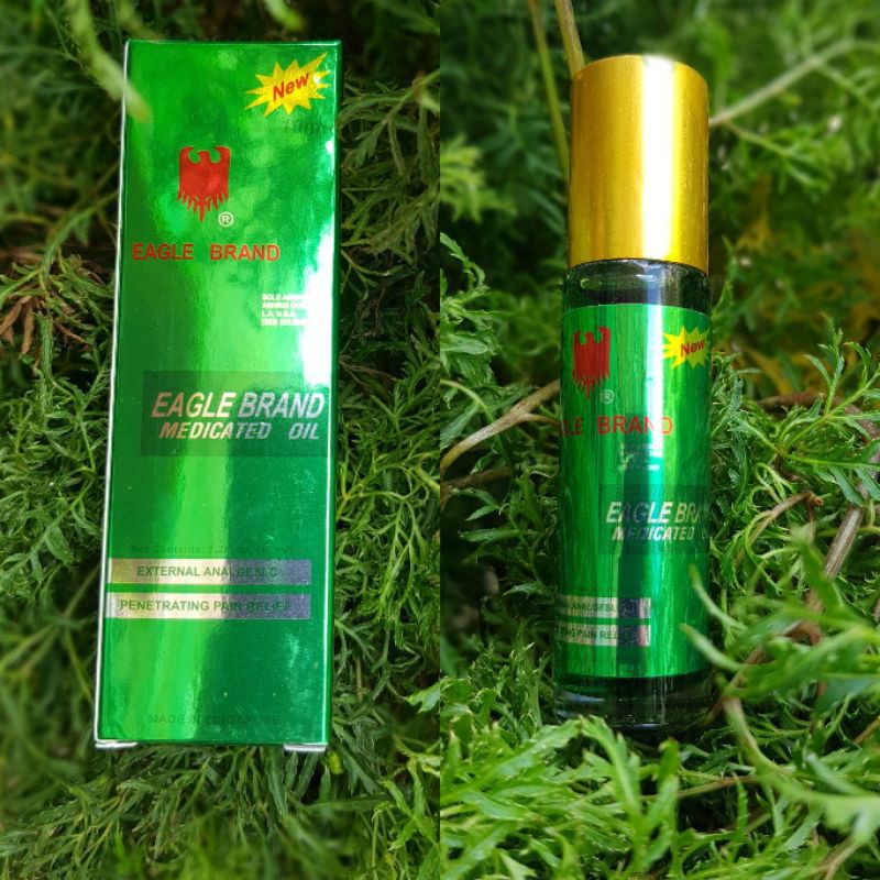 COOMBO 3 chai Dầu xanh con ó dạng chai lăn 10ml
