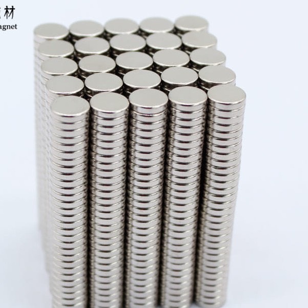 Nam châm 16x3mm (set 2v), nam châm tròn siêu hít hót