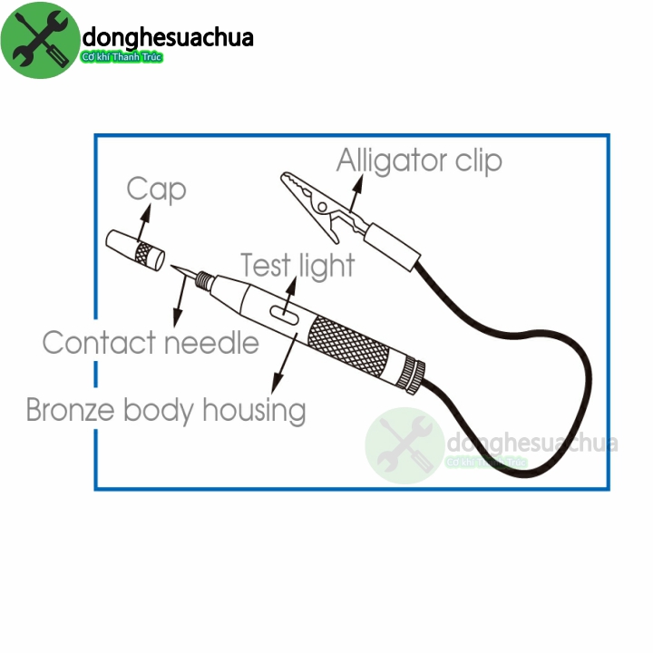 [HCM]Bút thử điện xe máy ôtô Kingtony 9DC22