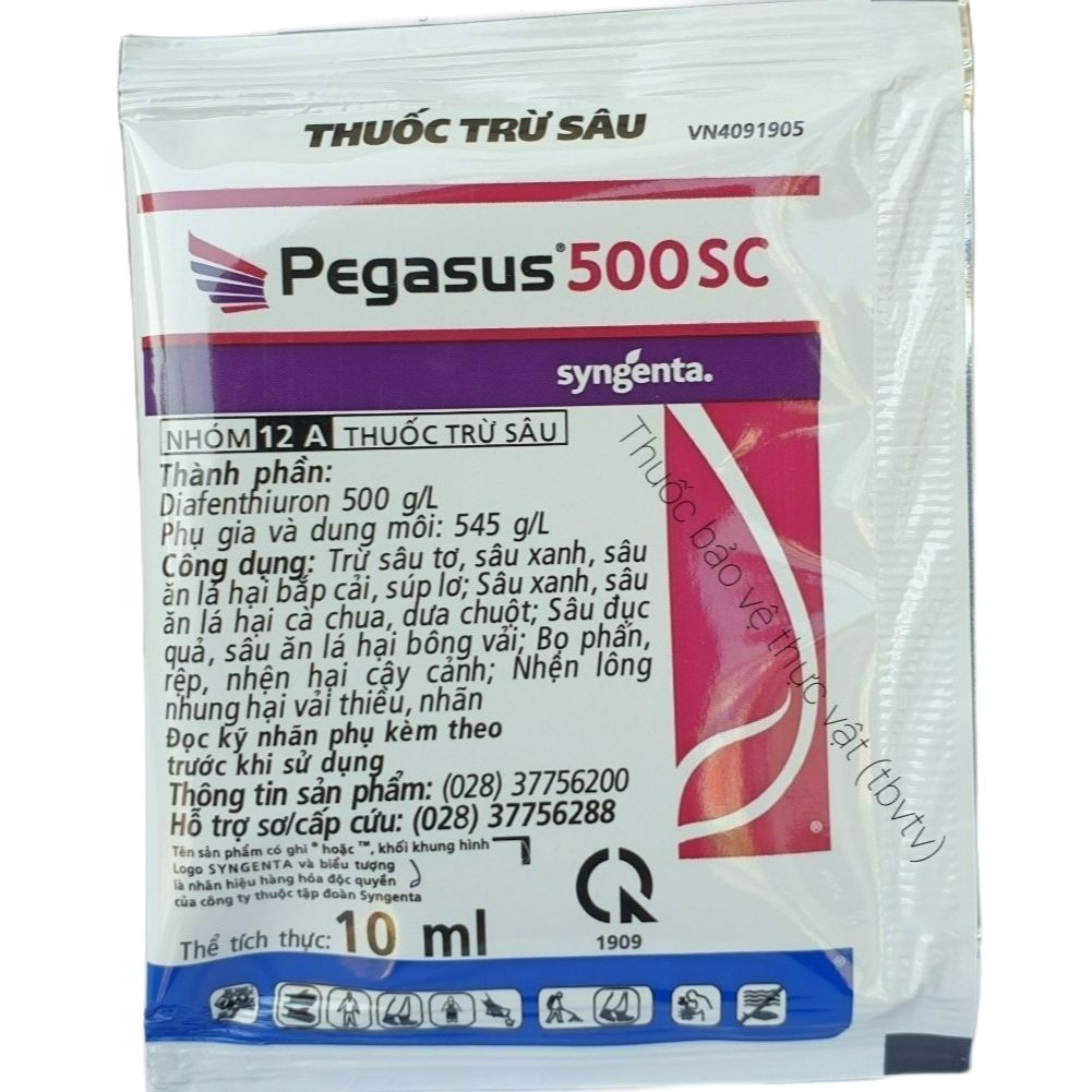 💎 Thuốc trừ sâu Pegasus 500SC (10ml)💖 SYNGENTA