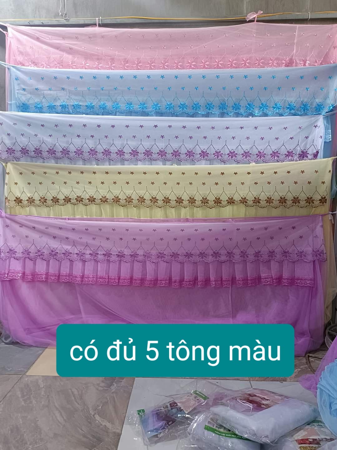 Màn dây tuyn có cửa cao cấp - Mùng ngủ mắc tay người lớn chống muỗi m6x2m,m8x2m, 2mx2m2 cao cấp