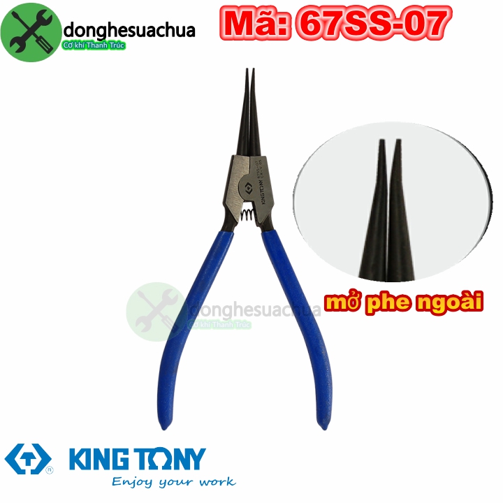 Kìm mở phe ngoài Kingtony 67SS-07 loại thẳng