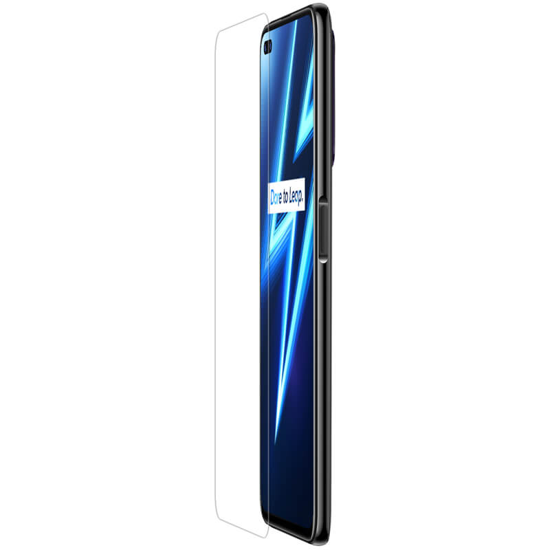 Kính cường lực trong suốt Realme 6 Pro (Kèm miếng lau)