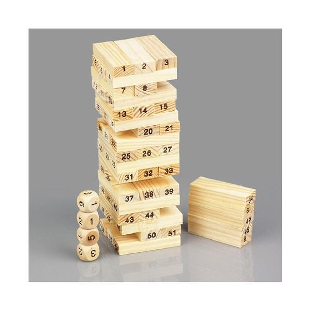 Trò chơi Boardgame Rút gỗ số cỡ lớn 30cm