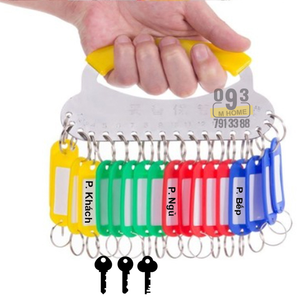 Móc Chìa Khóa Đa Năng Ví Đựng Chìa Khóa Hộp chìa khóa 18 cái 28 cái Móc Treo Kèm Thẻ Ghi Nhớ, Tay Cầm Giữ Chìa Khóa