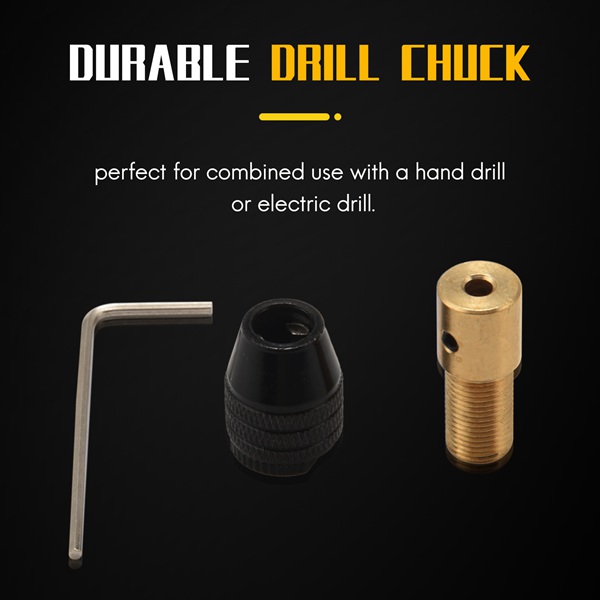 Mini 0.3-3.5mm Small For Mini Electronic Drill Chuck Bit Tool Set Universal New