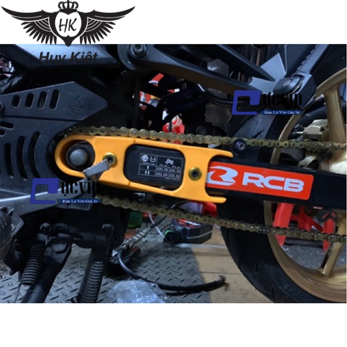 [HCM]Nẹp Gấp Đỡ Sên Cao Su Exciter 2011 - 2020 MS2528 Vàng