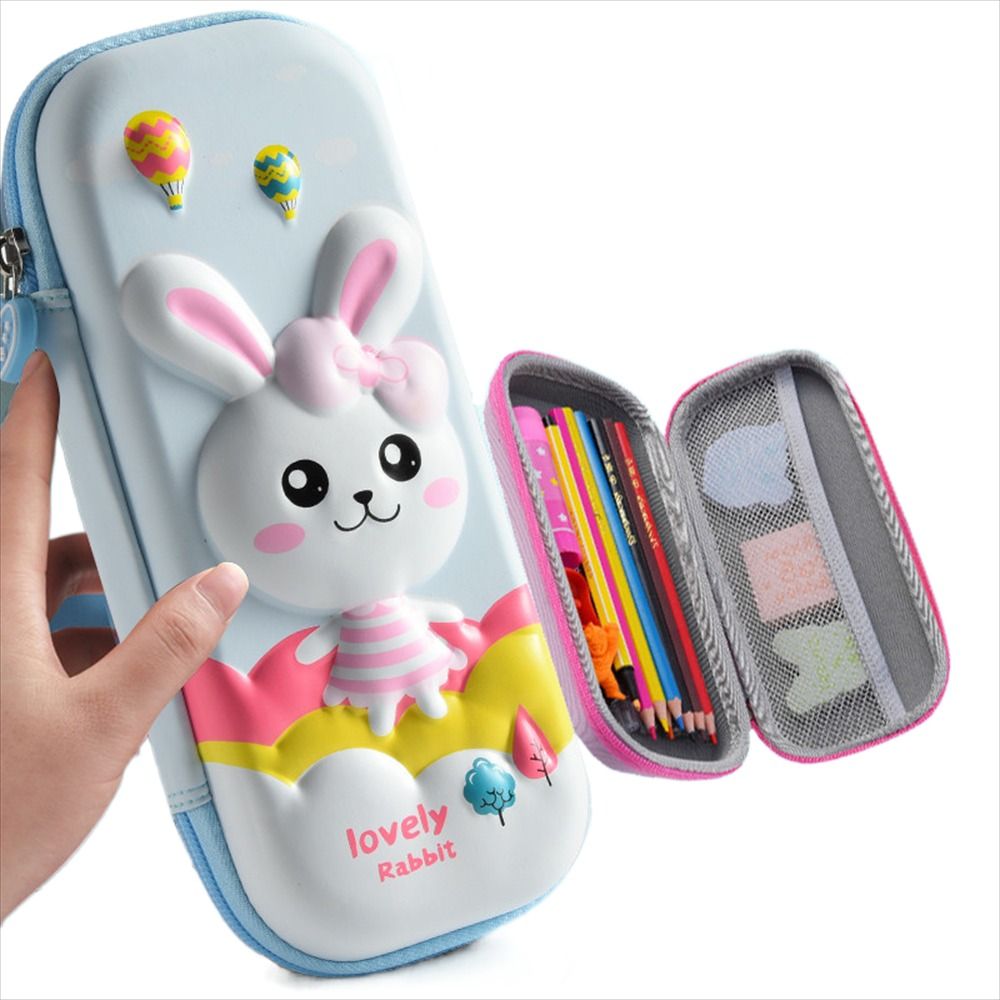 Hộp but hoc sinh nữ cute CABINSHOP Đồ dùng học tập Dễ thương Không thấm nước Không gian Phi Hành Gia hoạt hình Hộp bút chì 3D Hộp Bút Chì Phi Hành Gia Hộp Bút Chì Phi Hành Gia Hộp bút không gian Túi văn phòng phẩm