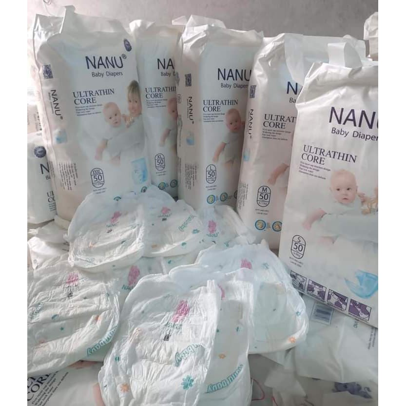 bỉm nanu s/m/l/xl/xxl/xxxl