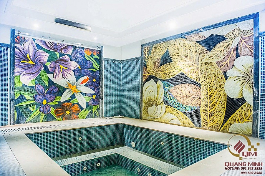 Gạch Gốm Sứ Quang Minh Mosaic ốp lát Phòng Bếp_Phòng Tắm_Bể bơi | Lazada.vn